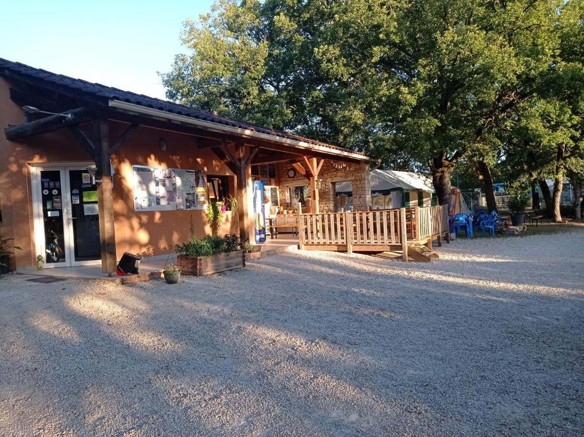 Camping Le Bel Air Mobil Home Le Palmier 4 Personnes Limogne-en-Quercy Екстериор снимка